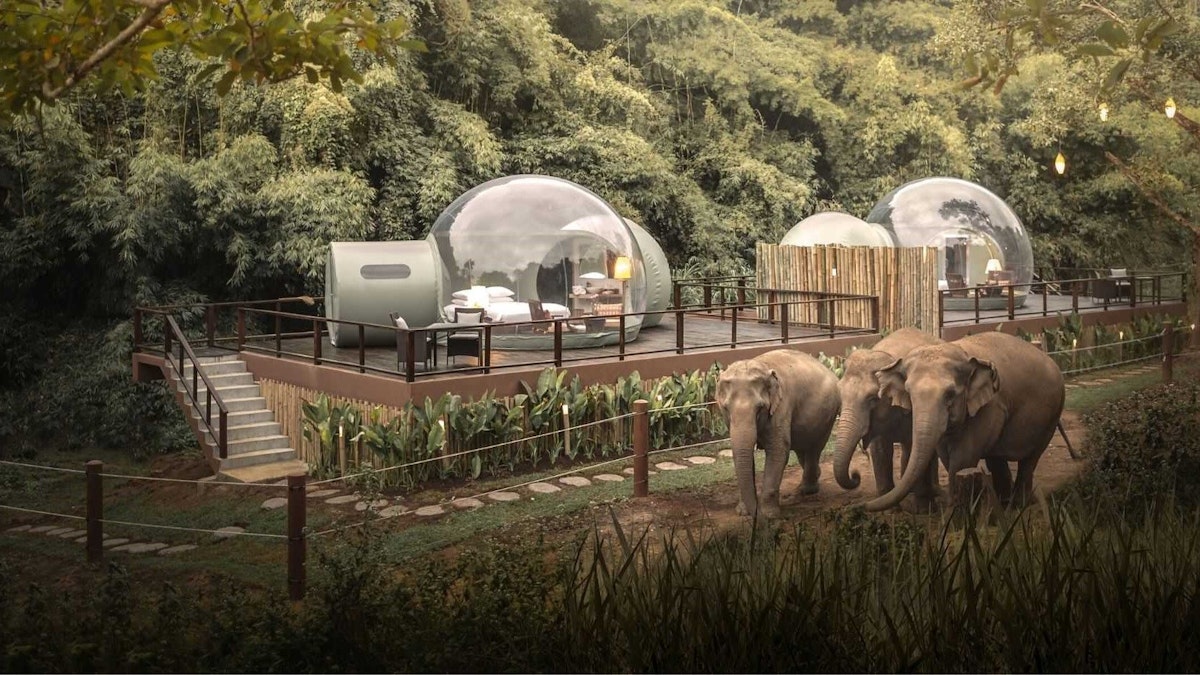 Anantara elephant camp