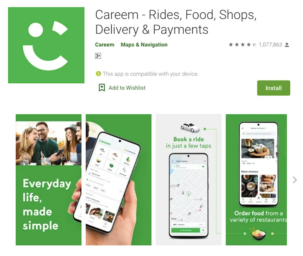 Careem Mobile App