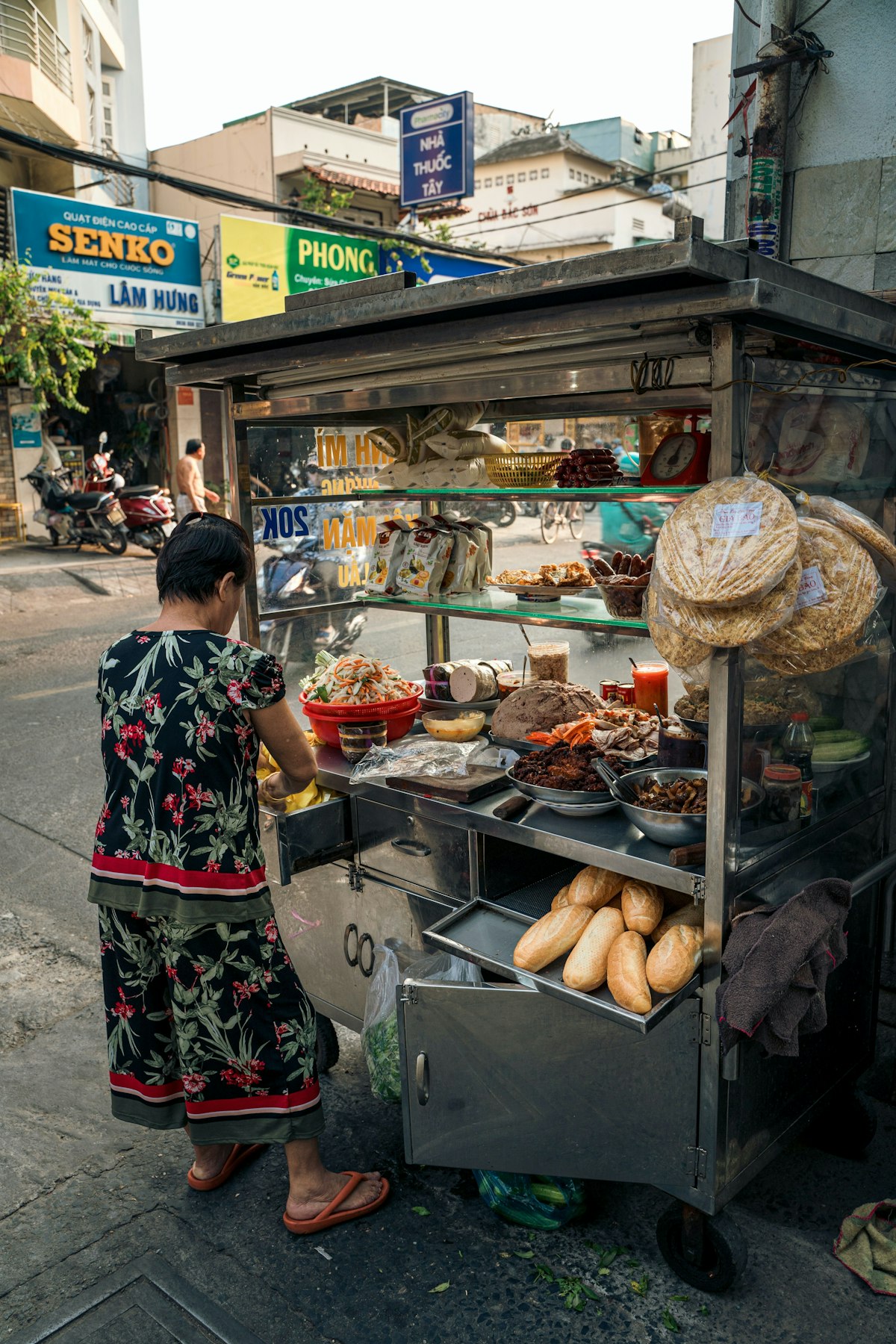 Street food in Ho Chi Minh City