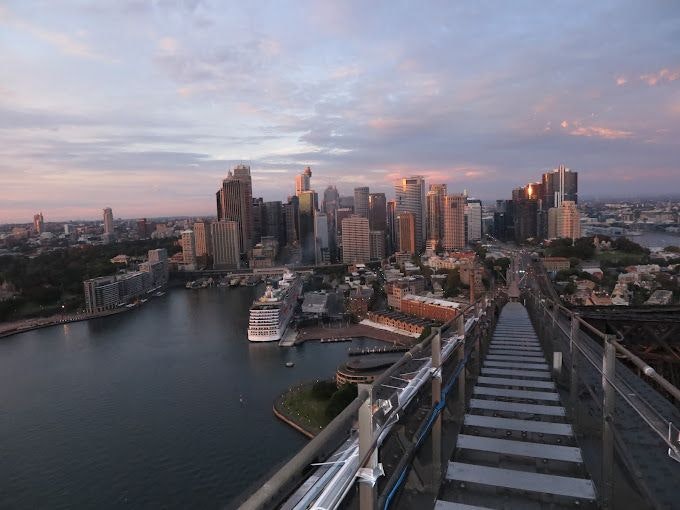 Sydney Harbour bridge walk
