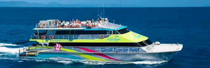 Adventure infested Big Cat Green Island Cruise tour from Cairns with buffet lunch 