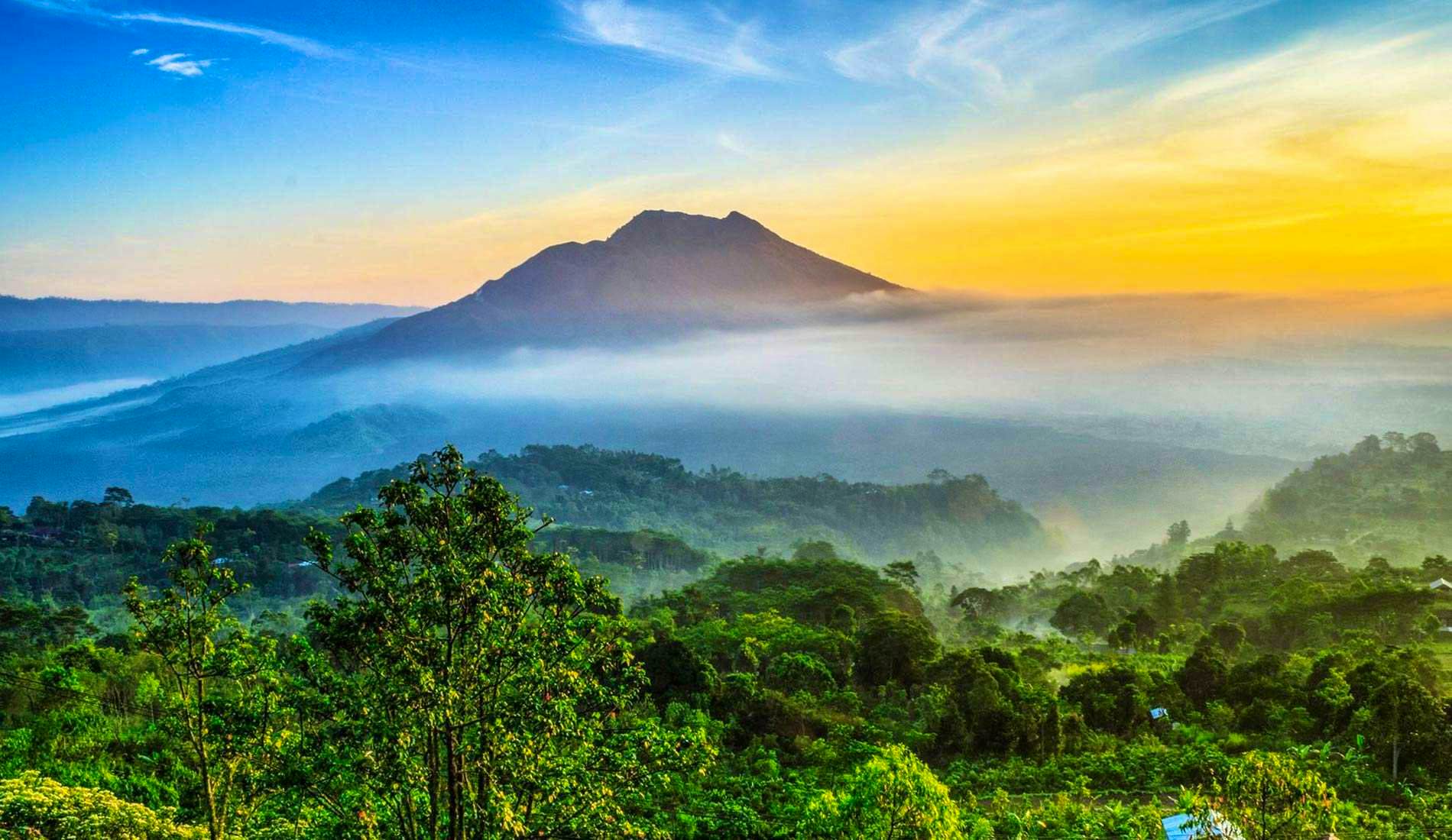 Kintamani Volcano Viewpoint, Ubud Art Market, Tegenungan Water Fall, Coffee Plantation Tegallalang Rice field