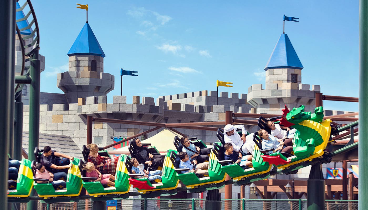 Dubai Parks 01 Day any 02 Parks (MotionGate OR Legoland OR Legoland Water Park)(not operational on wednesday) with Shared Transfers