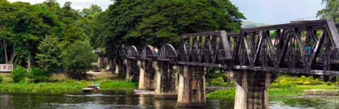 Bridge on the River Kwai & Historic Railway Tour