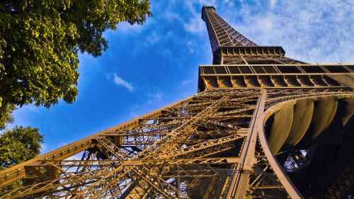 Paris exploration, Eiffel Tower visit and Seine River cruise - Louvre Pyramid,Orsay Museum,Arc de Triomphe.
