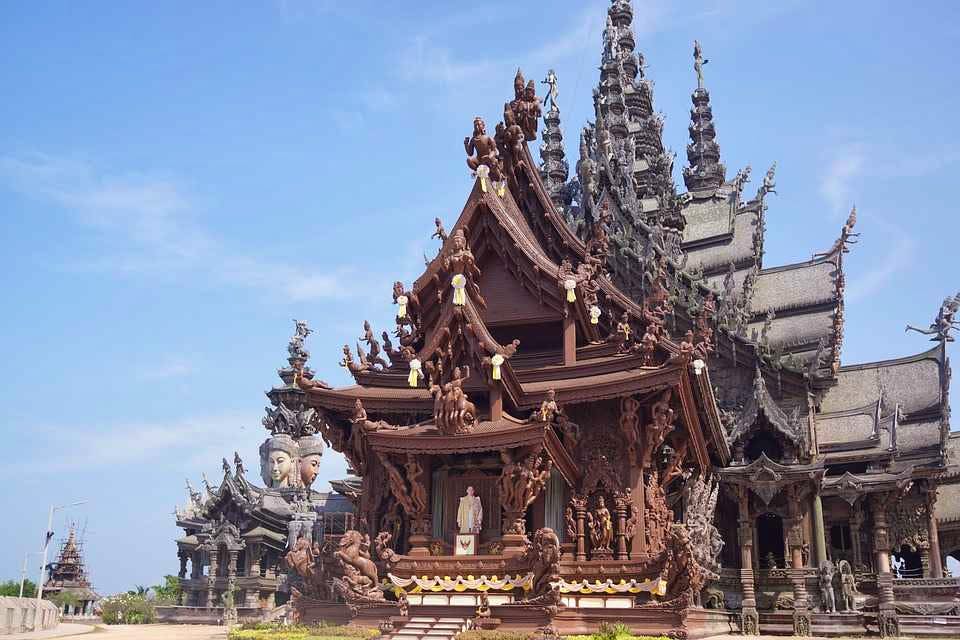  Head to the Sanctuary of Truth and get exposed to wood building & sculptures 