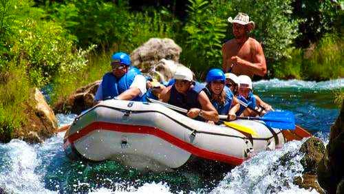 Rafting on the Cetina River