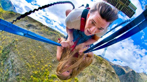 Tandem Nevis Swing jump - Eye-watering speeds and unnerving heights at Queenstown 