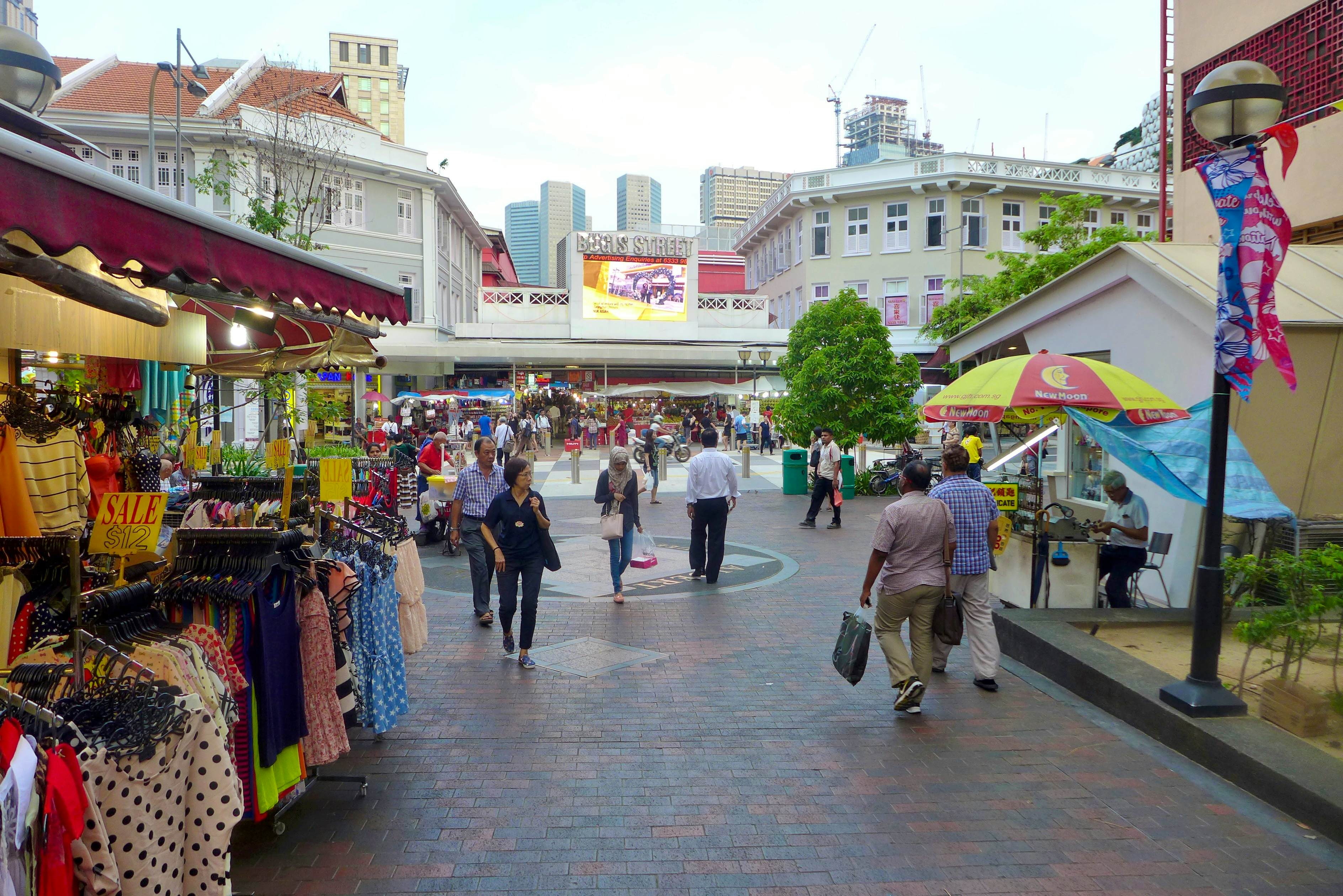 Get some shopping done at the famous undercover street market of Bugis street bazaar which has almost everything!