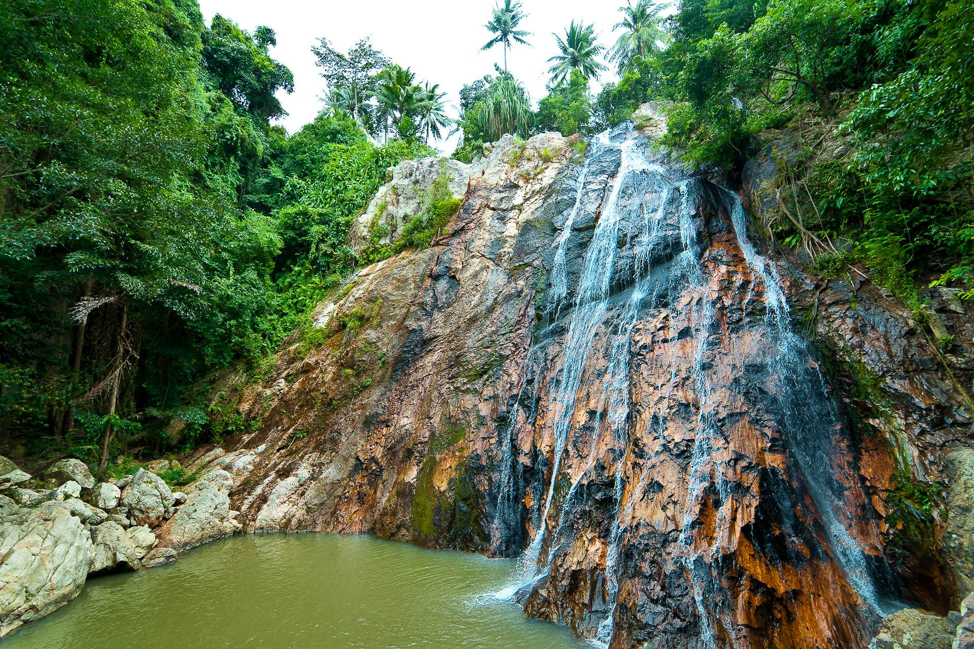 Water fun and everything at Namuang Waterfall II