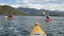 Guided Kayak tour whilst exploring the beautiful Lake Wanaka coastline