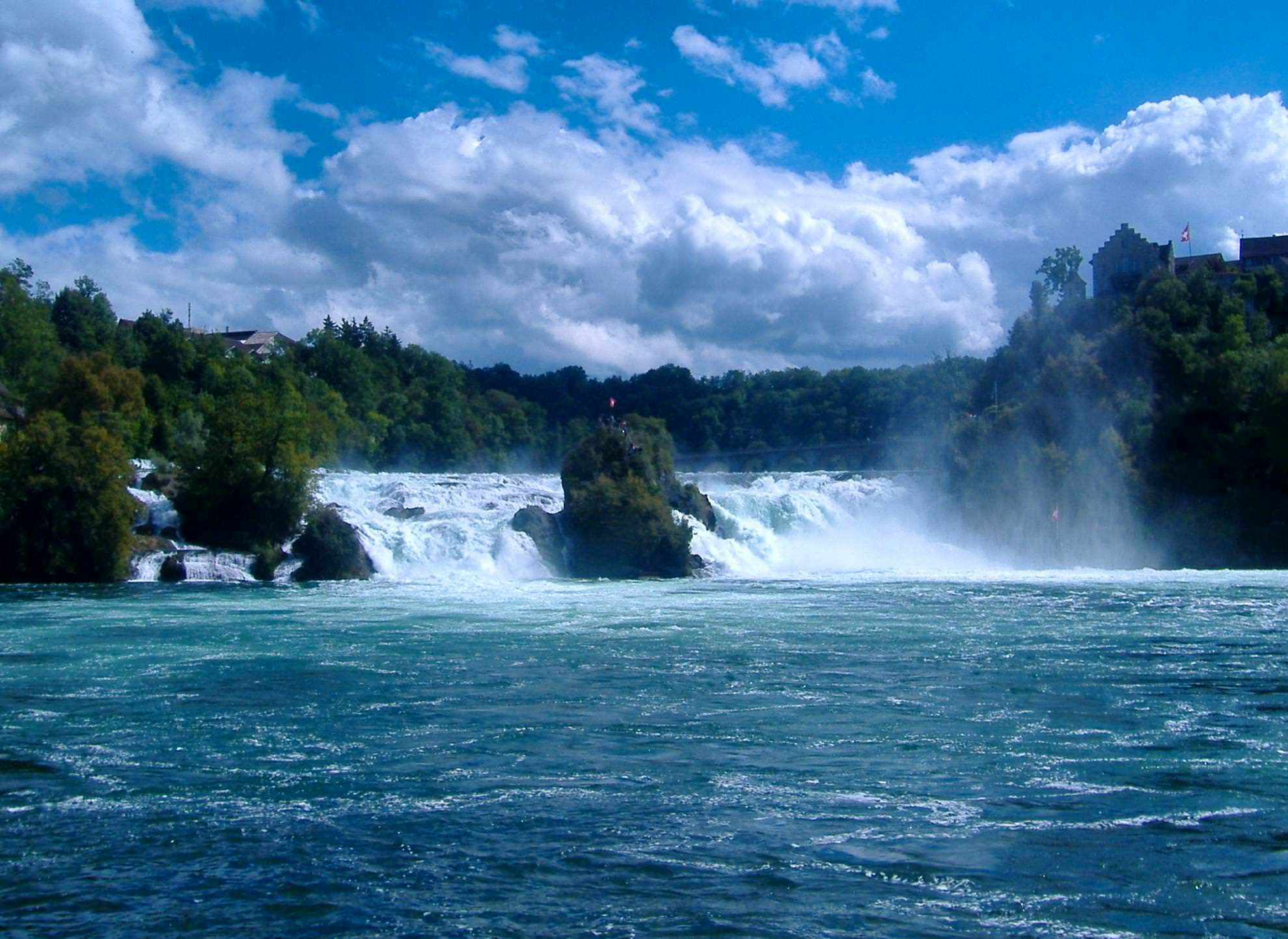 RhineFalls, the largest waterfalls in Europe - Best combined with Swiss Pass