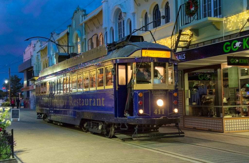 Tramway Restaurant Dinner Tour of Christchurch