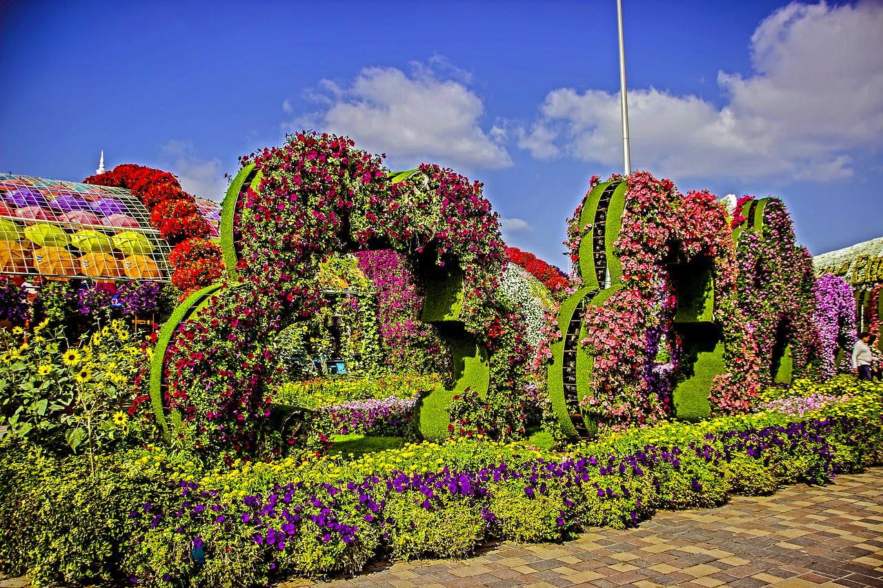  Miracle Garden + Global Village + Butterfly Garden with SIC Transfers