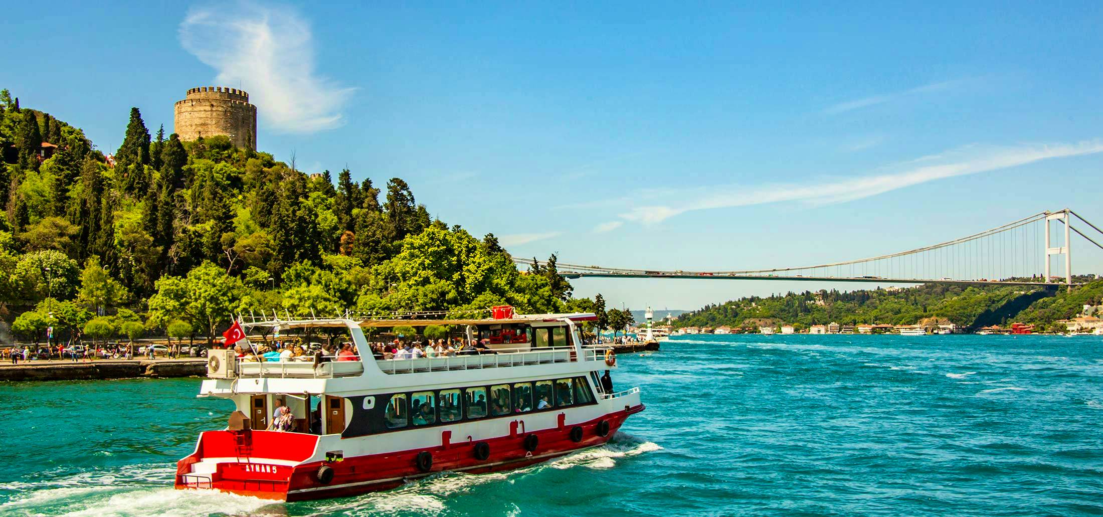 Full Day Bosphorus Cruise & Two Continents Tour (Dolmabahce Palace entrance is included) with Shared Transfers - Monday Closed