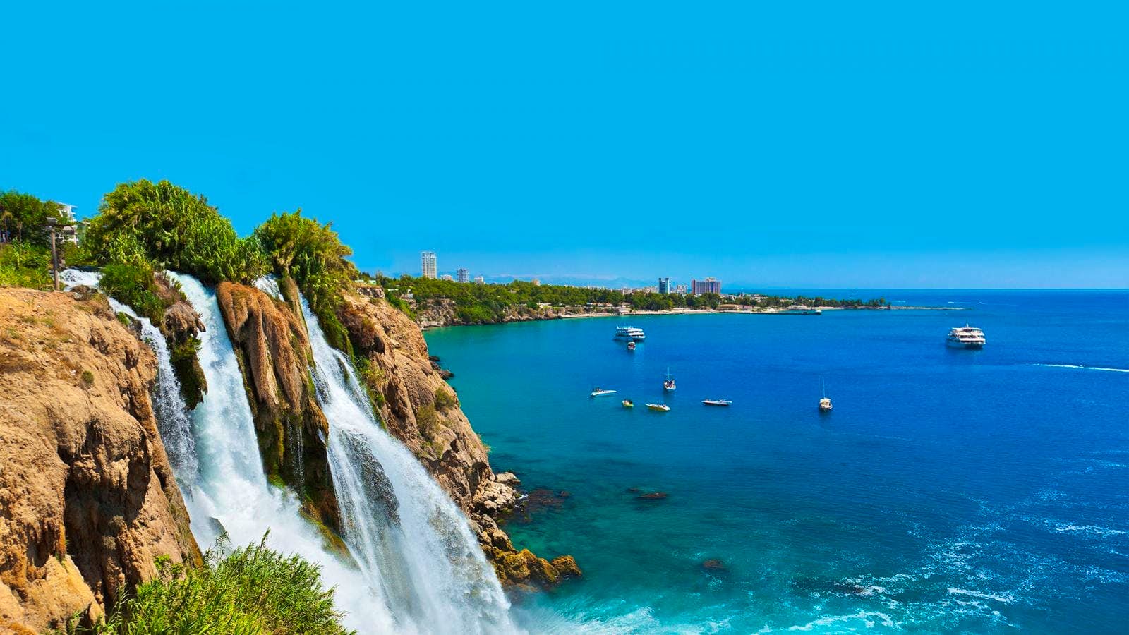 Full Day Antalya City tour 2 Waterfalls with Old city  With Shared Transfers