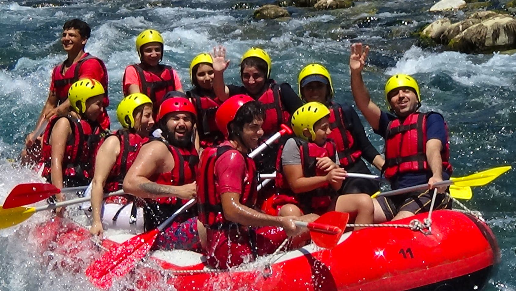 Rafting and Ziplain