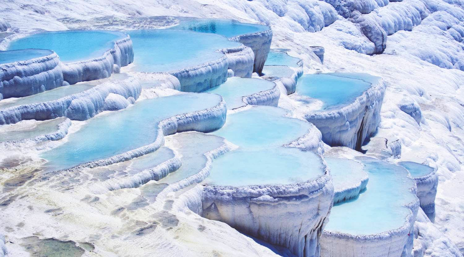 Full Day Pamukkale Hierapolis & Cotton Castle Tour SIC