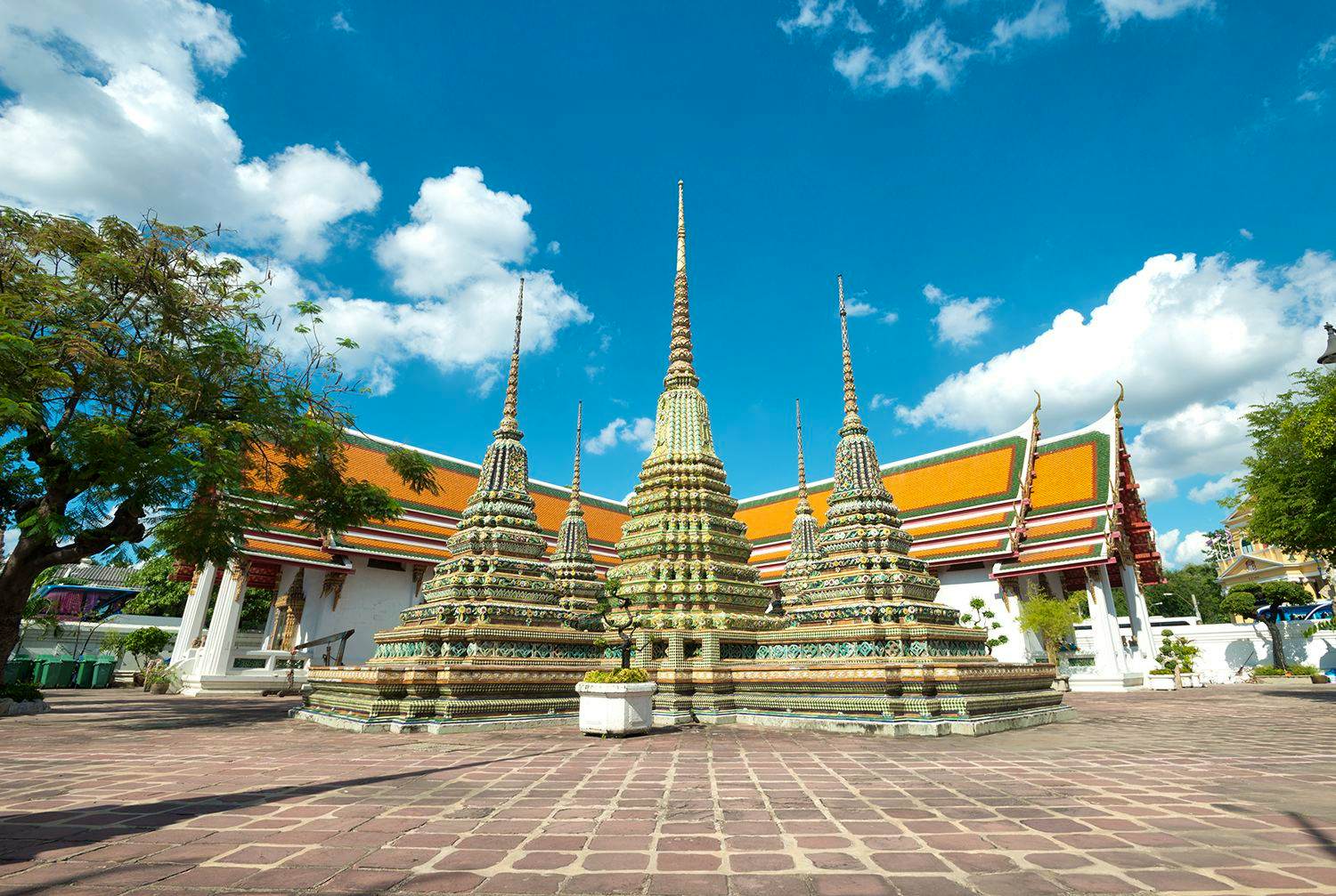 Bangkok City Tour - Wat Pho, Wat Traimit & Wat Benchamabophit with Private Transfers