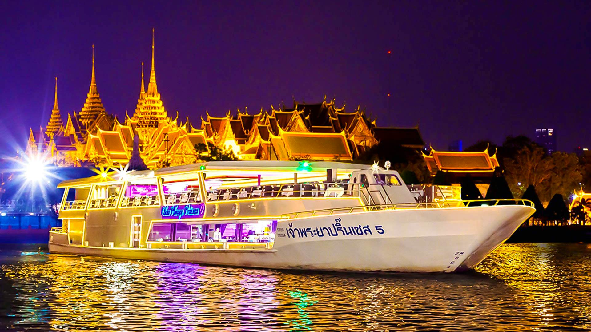 Bangkok - Dinner Cruise-Chao Phraya Princes With Shared Transfers