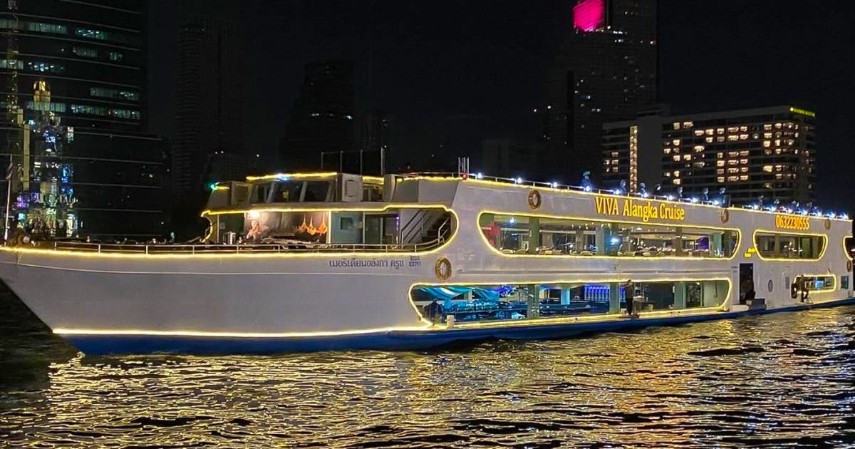 Bangkok-Dinner Cruise White Orchid Dinner Cruise With Private Transfer