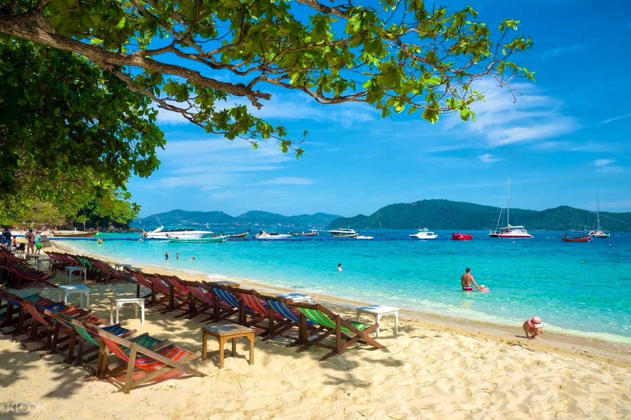 Phuket-Coral Island Half Day Trip (By Speed Boat) (Shared Transfer) (Mon, Wed & Sat)  (Pick up for hotels in Patong, Kata, Karon & Kamala)