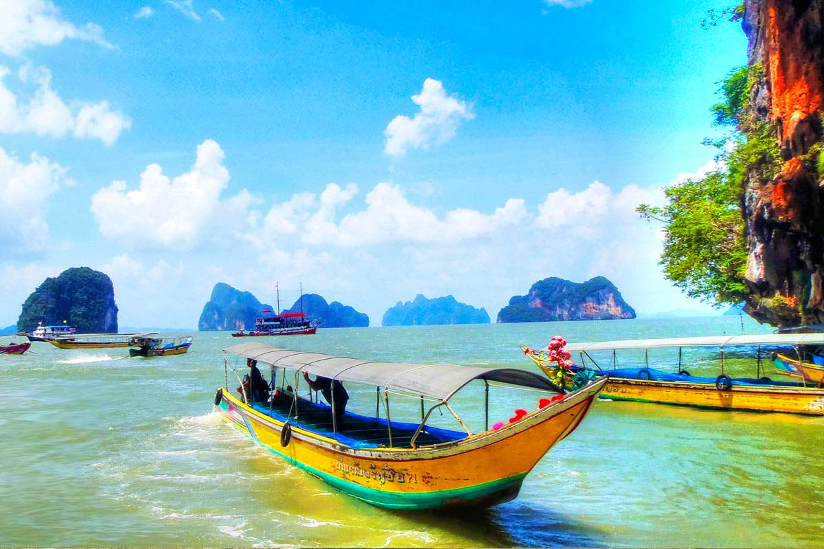 Krabi-James Bond Sightseeing by longtail boat-(Excluding Sea Canoe & Island Fee) (Shared Transfer)