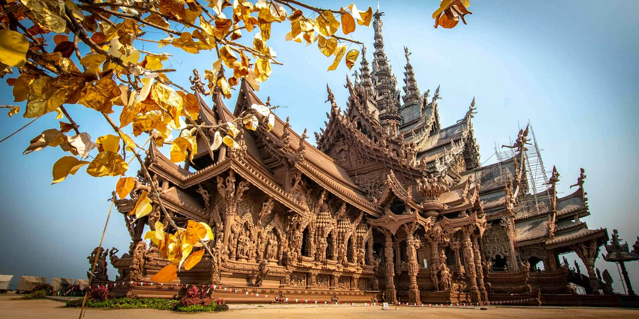 Pattaya-Sanctuary Of Truth With Elephant Ride With Private Transfer