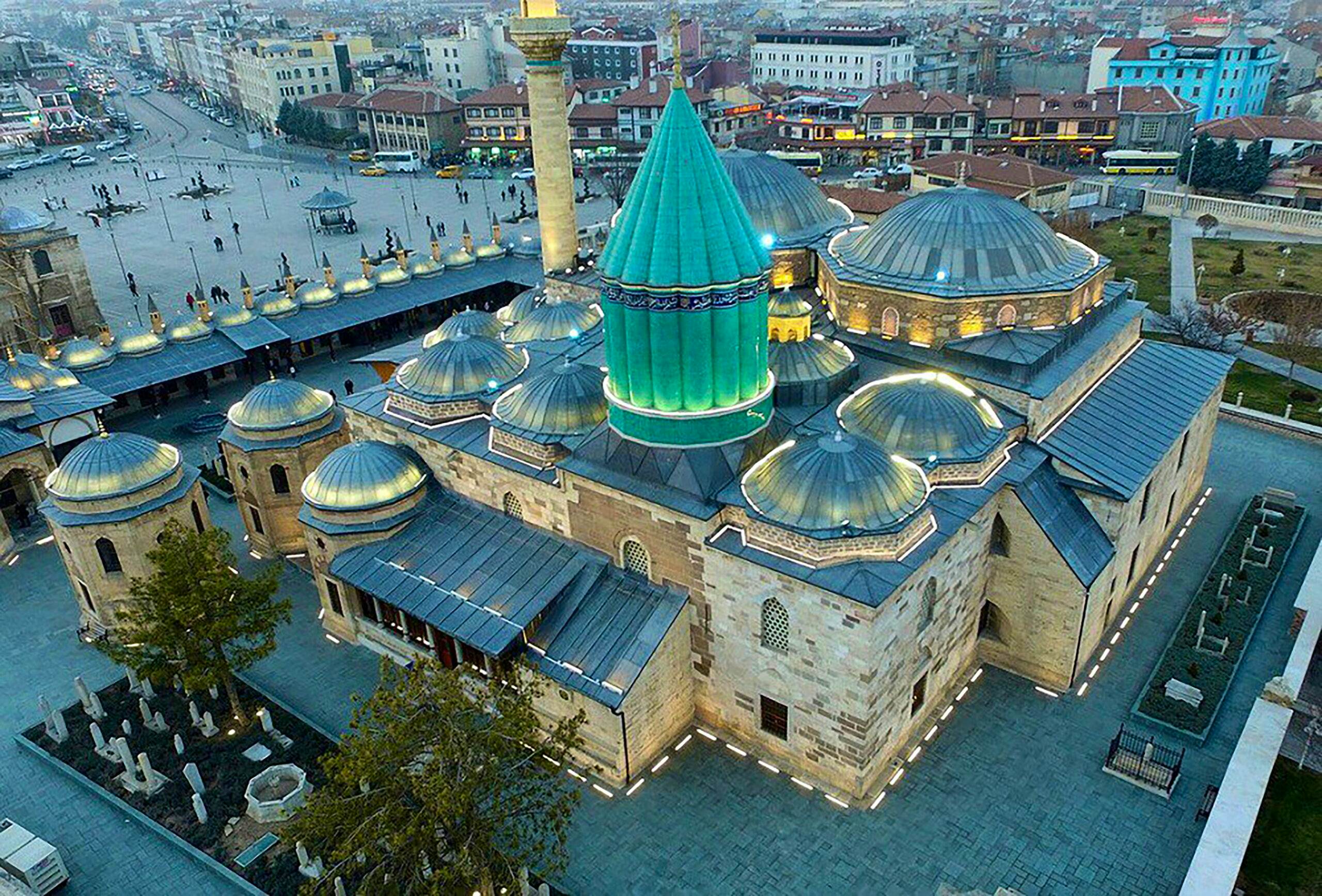 Full Day Konya Mevlana Museum Tour from Cappadocia (after tour continue to Pamukkale) with Private Transfer
