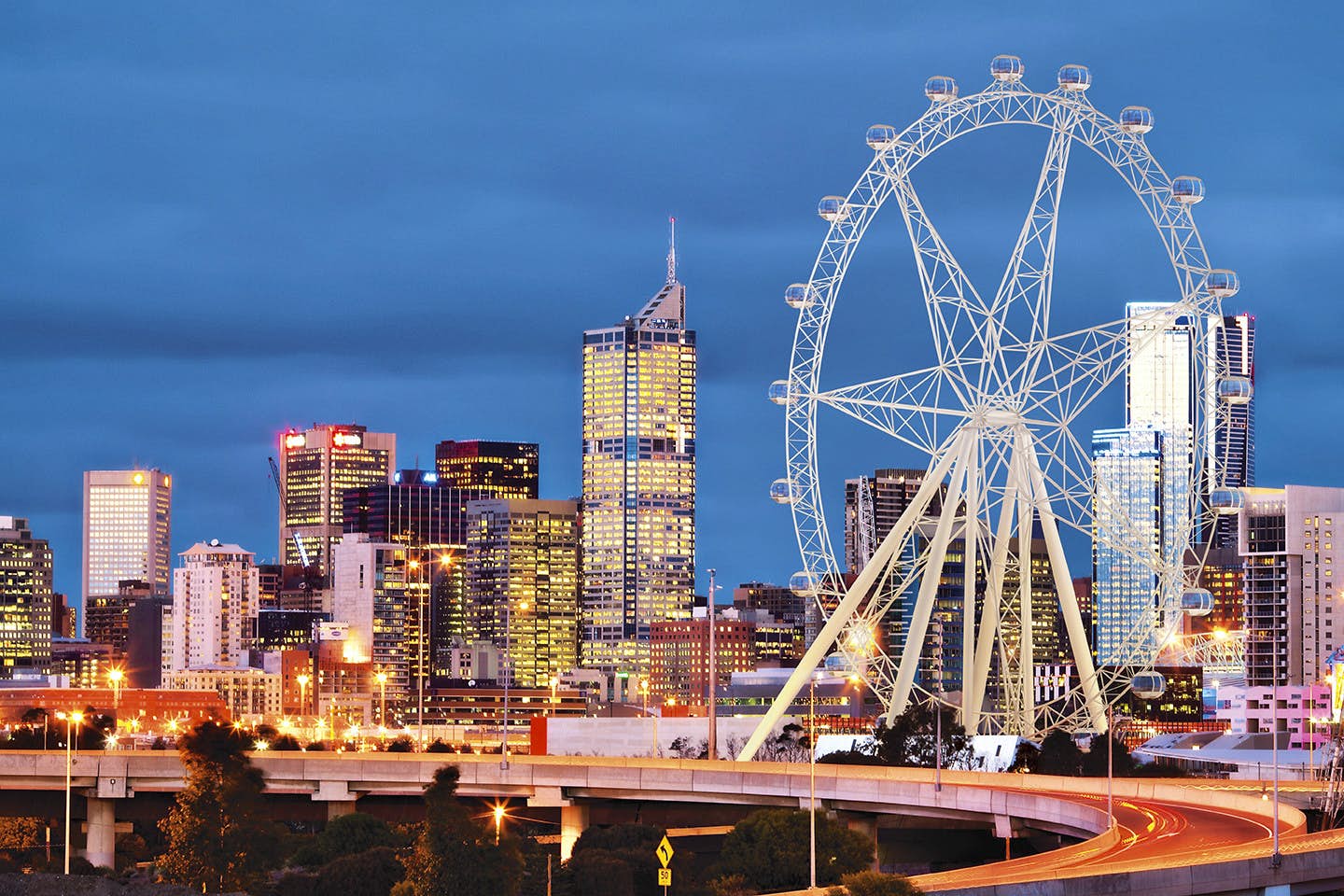 Scenic ride on the Melbourne Star Observation Wheel with brilliant views of Melbourne 