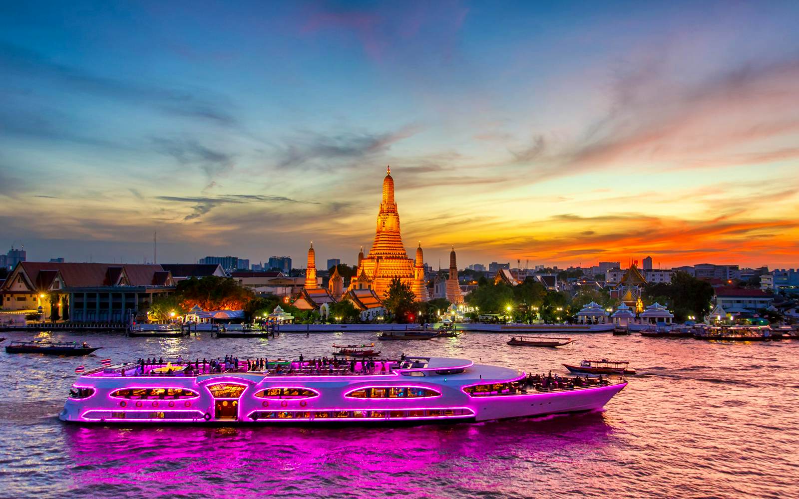 Bangkok - Dinner Cruise-Chao Phraya Princes With Indian Dinner and Private Transfers