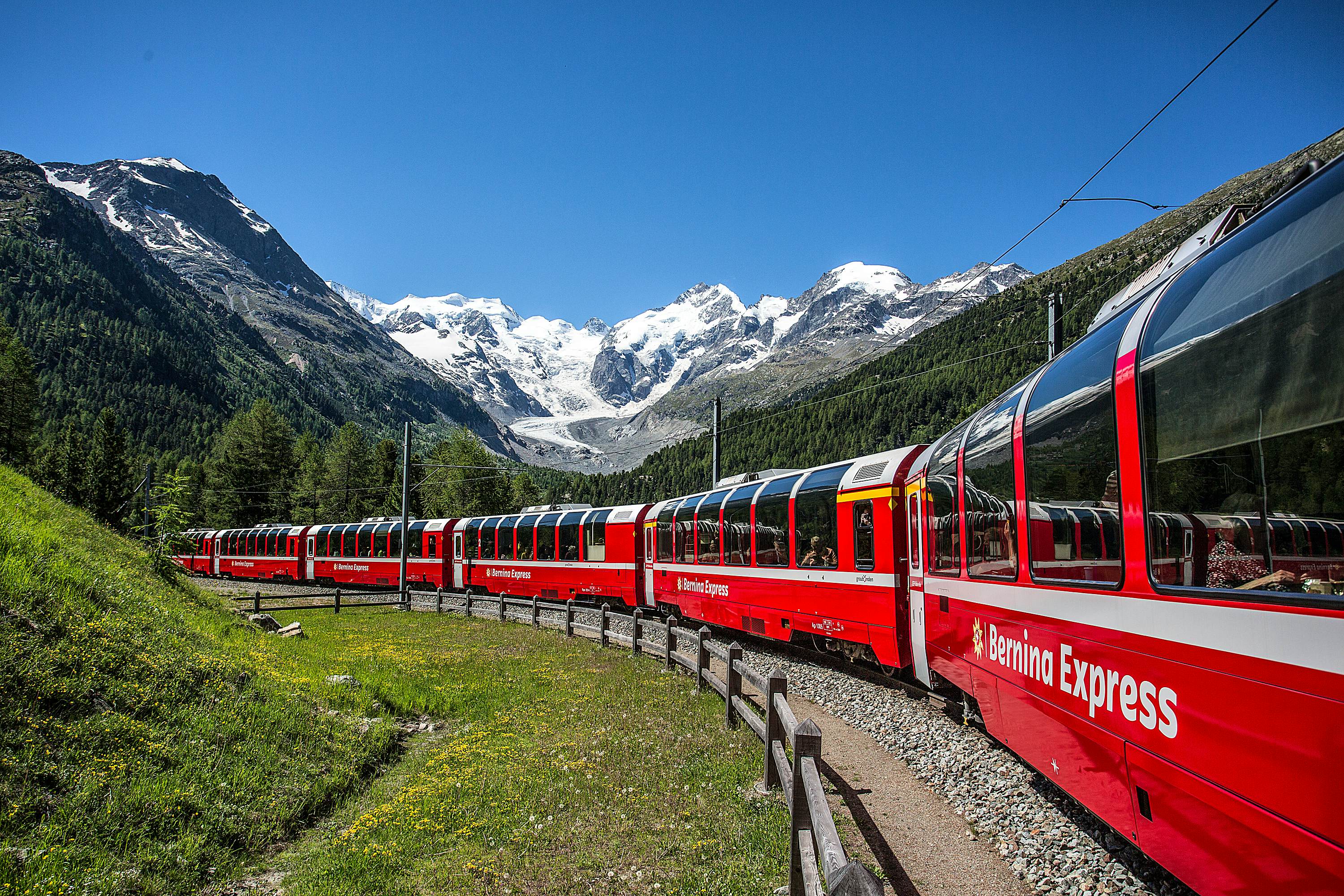 Bernina Express — 2nd Class (Swiss Pass)