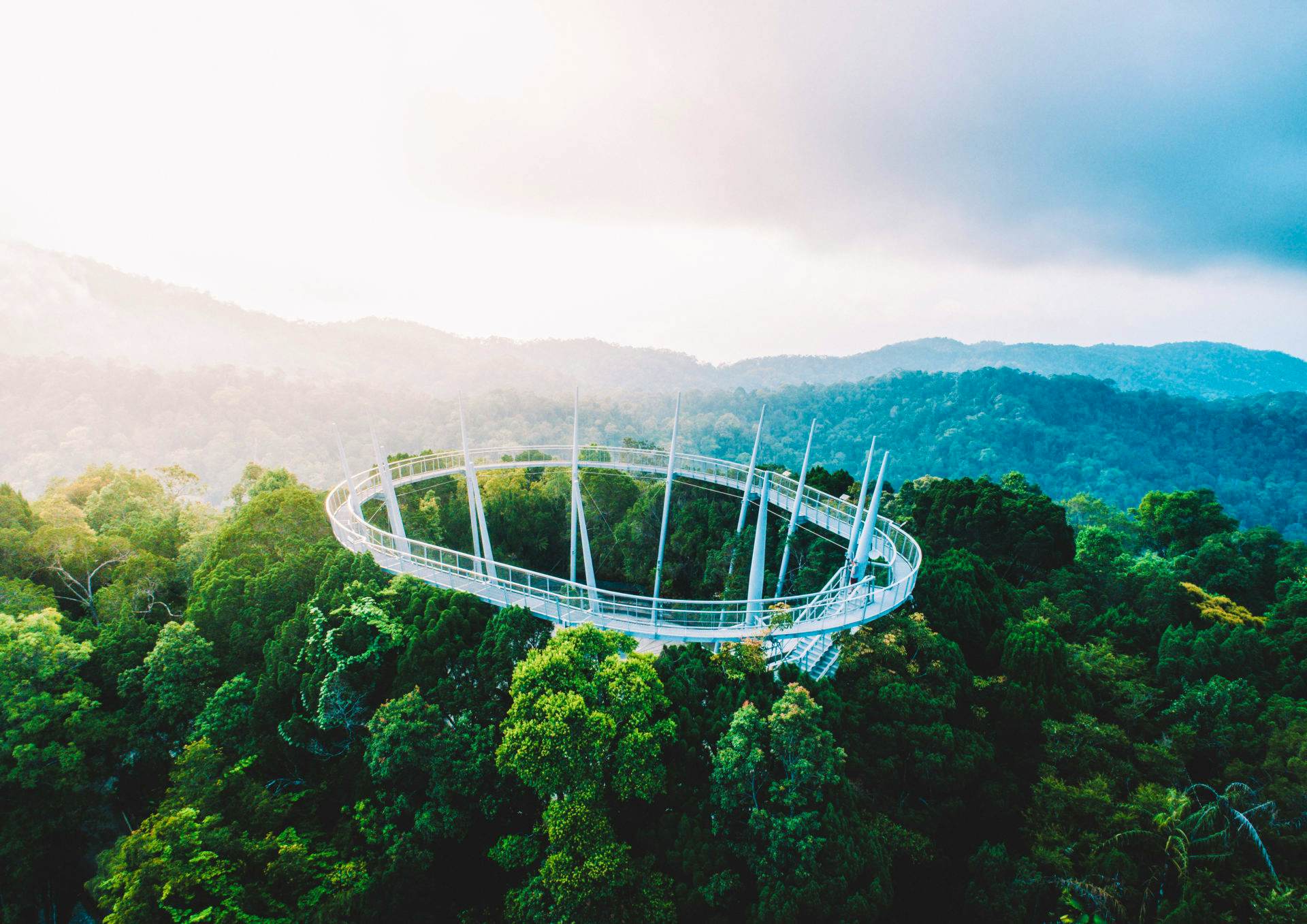 Panoramic View at Penang Hill The Habitat Nature Discovery on Seat In Coach Transfers