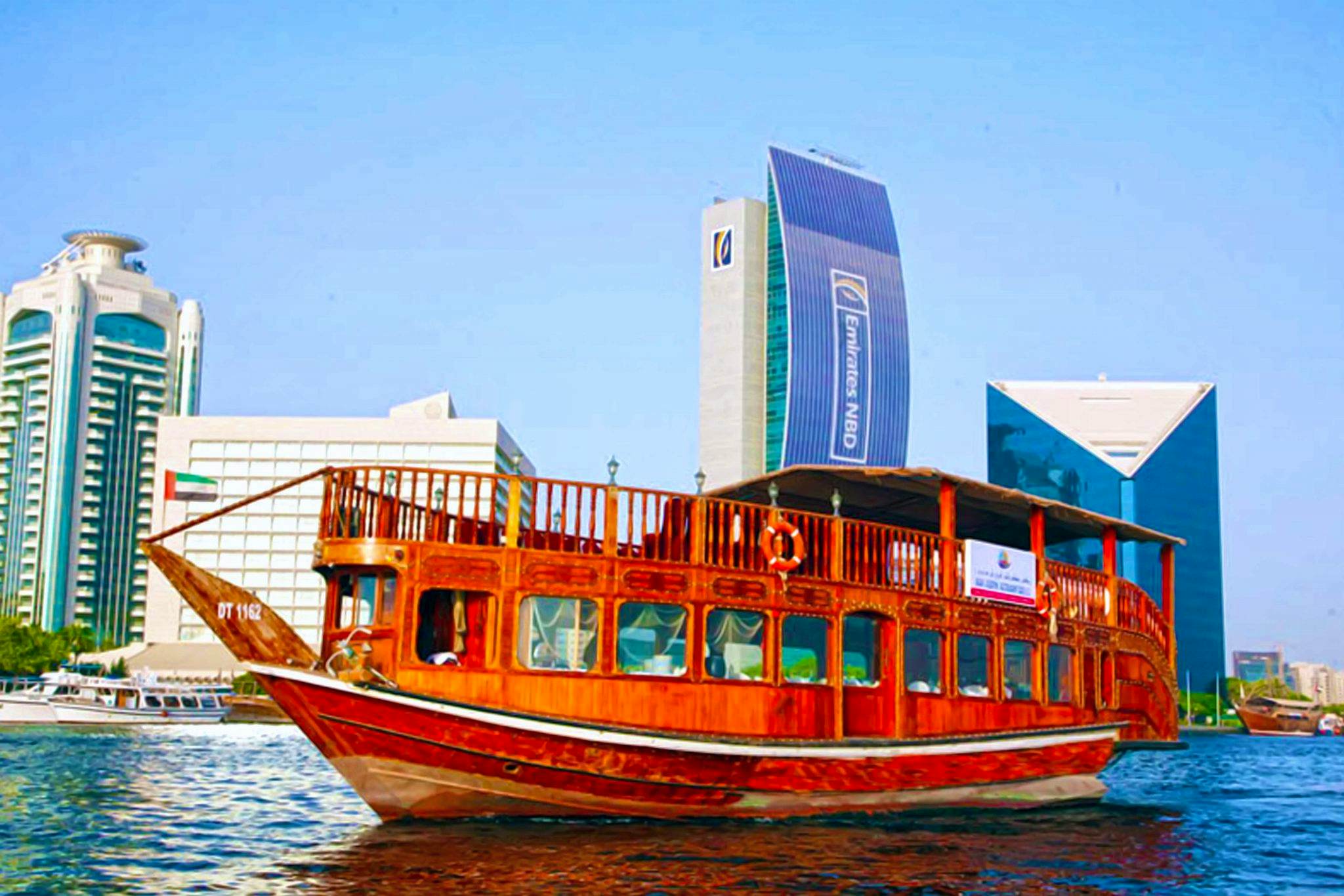 SUPER SAVER Standard Three Activity- Dubai CIty Tour, Desert Safari & Dhow Cruise by Creek with Private Transfer