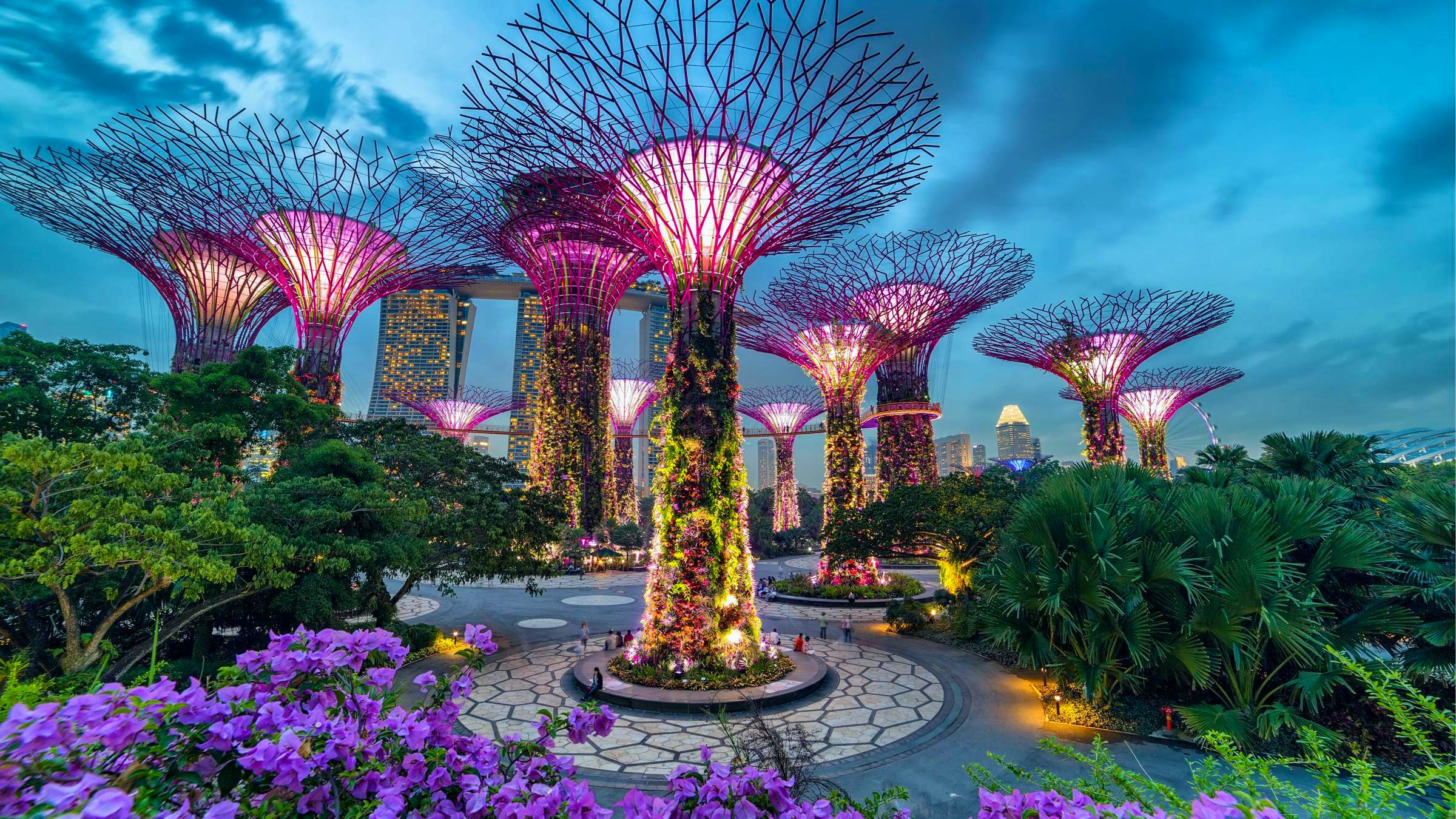 MBS + Gardens By The Bay (Flower Dome + Super tree Observatory) - Ticket only