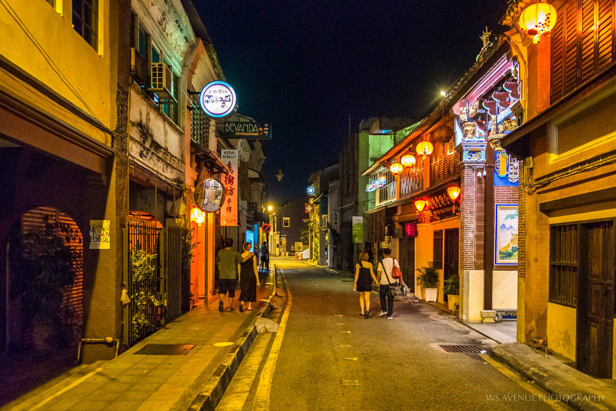 Georgetown by Night (without Penang Ferry's Experience) with Shared Transfers