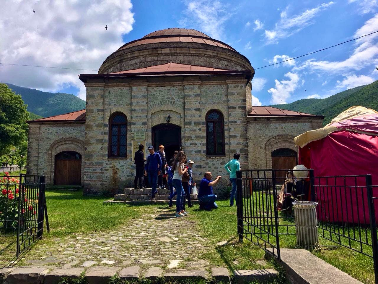 Sheki Tour (Sheki Khan Palace, Karvansaray , Church of kish ) ( Fixed iti Special )