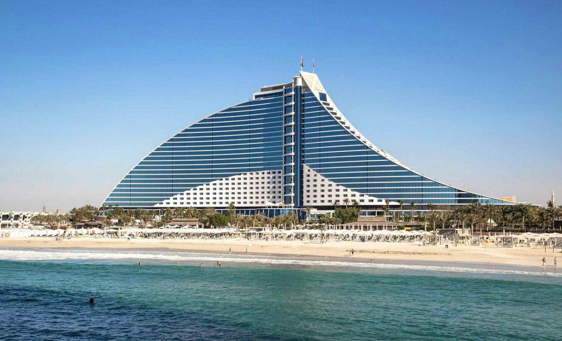 Half Day Dubai Tour :  Jumeirah Beach + Sheikh Palace + Dubai Marina ( Seat In Coach)