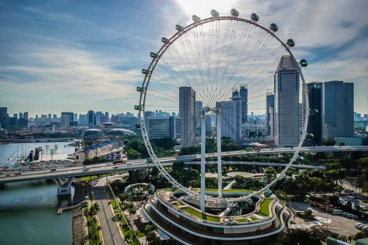 Singapore Flyer + Time Capsule Ticket with Shared Transfers