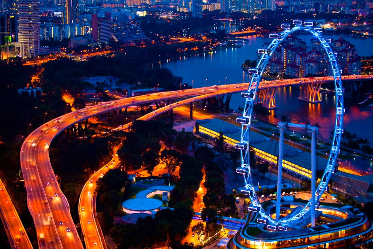  Art science museum + Singapore Flyer + Garden by the Bay with Private Transfers