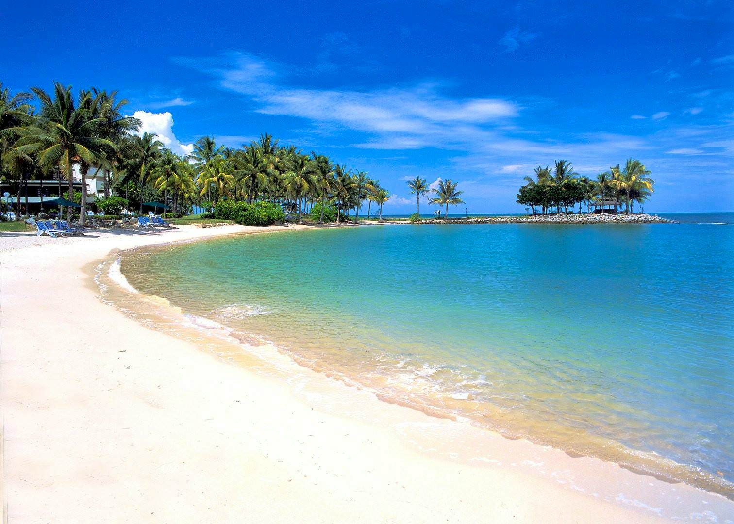 Sunbathe on Tanjung Aru Beach