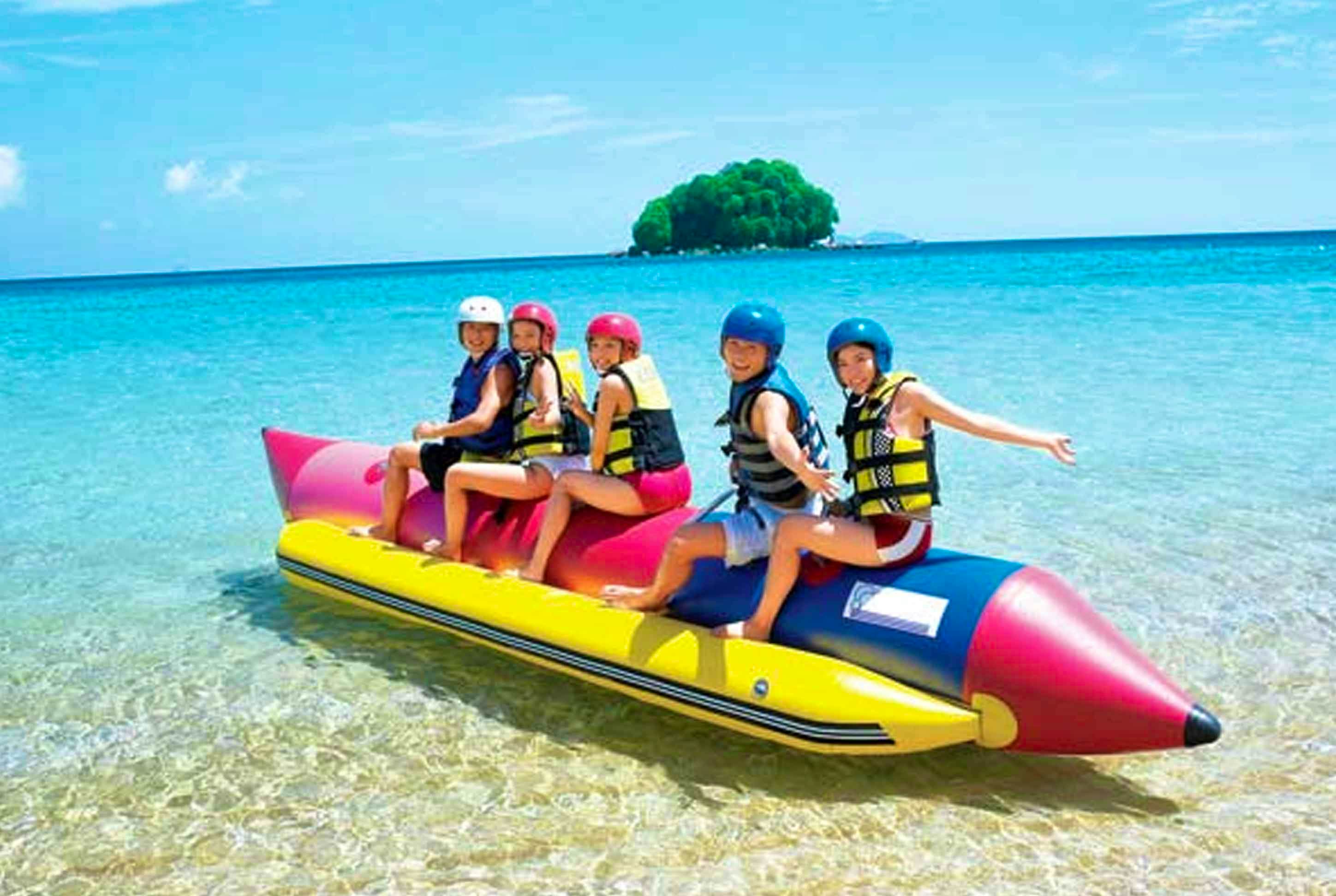 Parasailing, Banana Boat, Sea Walker With Shared Transfers