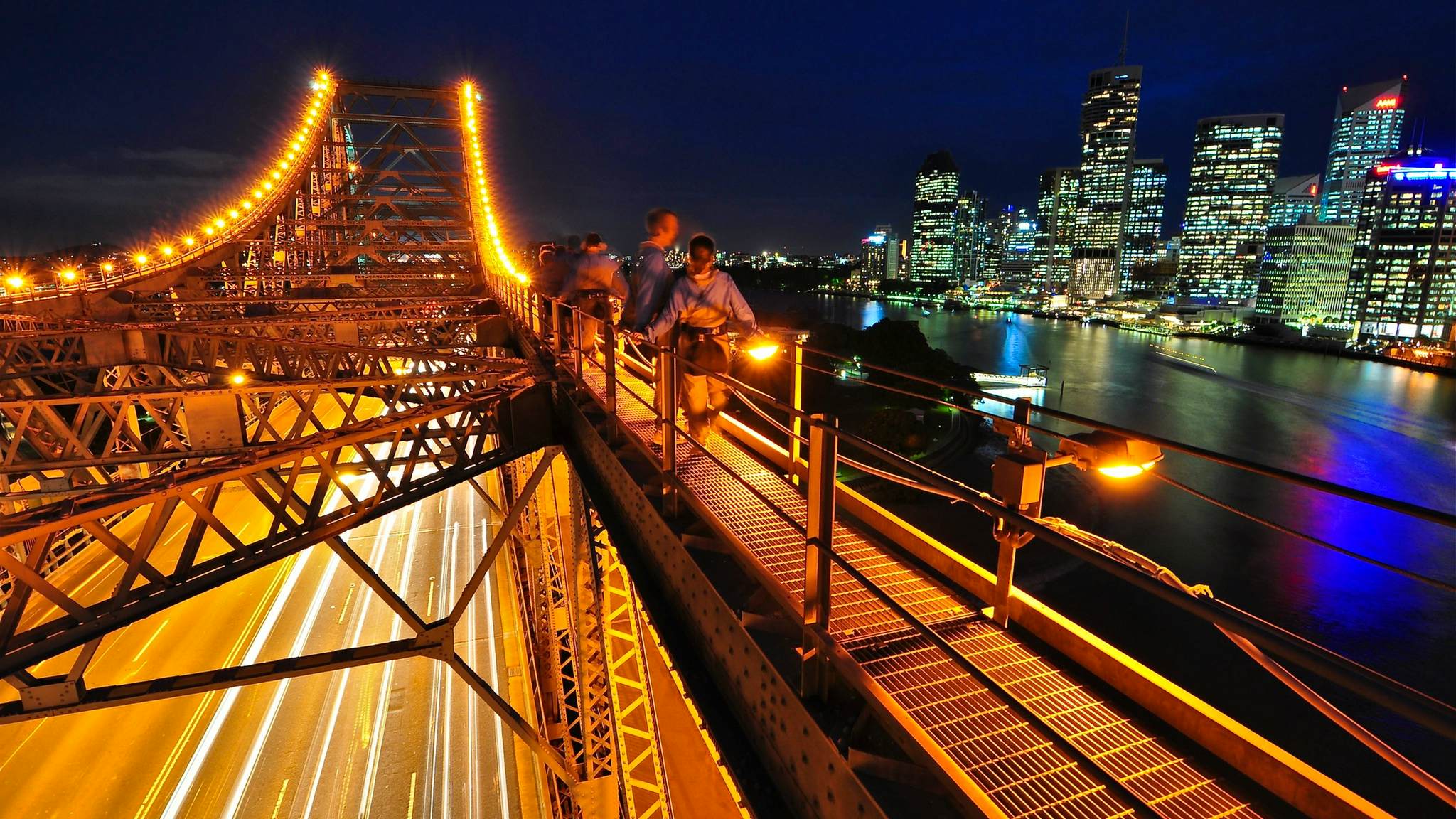 Brisbane Story Bridge Night Climb