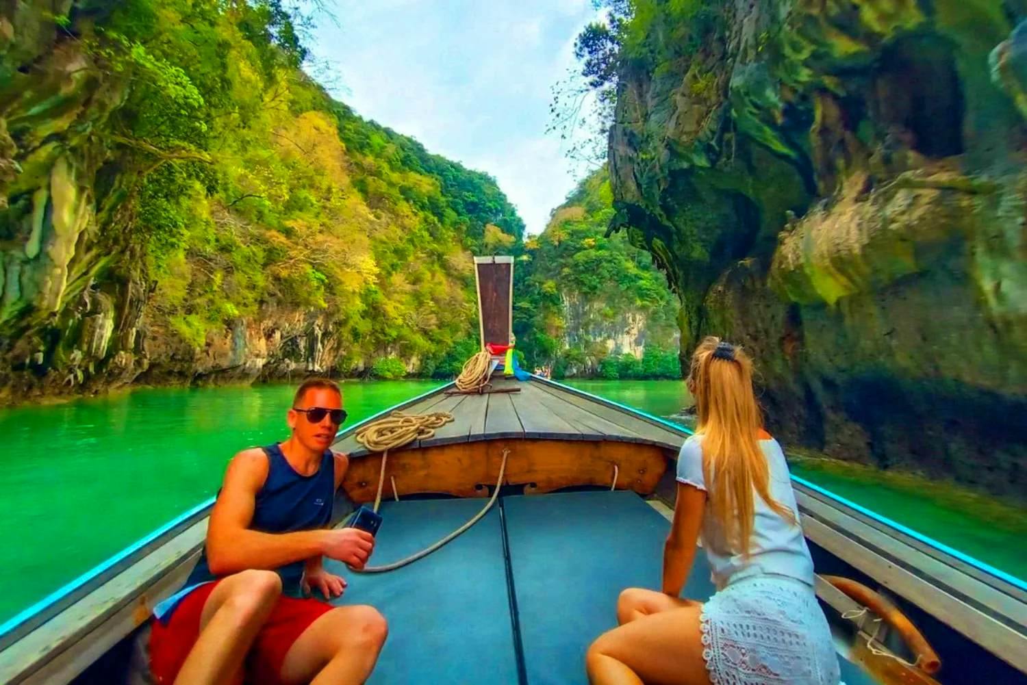 Krabi - James Bond Sightseeing By Long Tail Boat & Sea Canoe (Including Island Fee) With Shared Transfers