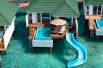 Lagoon Water Villa Pool + Slide