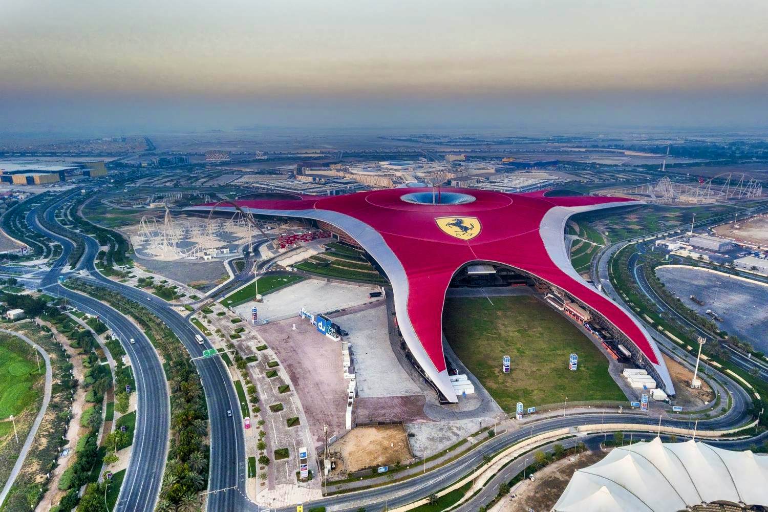 Standard Abu Dhabi City Tour with Yas Island (1 Day 1 Park) Ferrari World OR Warner Bros OR Yas Water World on Shared Basis ( Not operational - Friday)