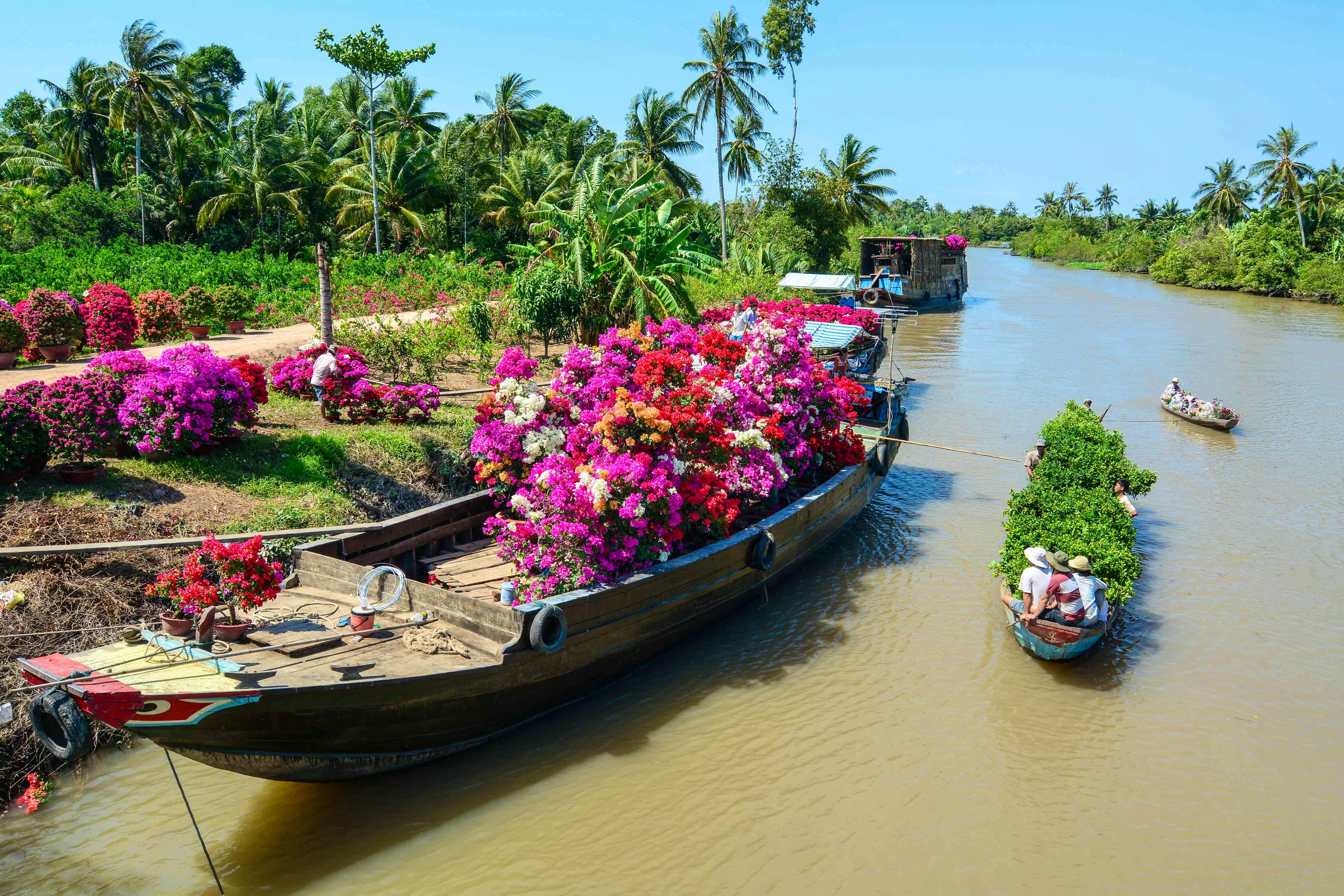 Mekong Delta , My Tho and also visit VInh Trang pagoda Full Day Excursion with Lunch