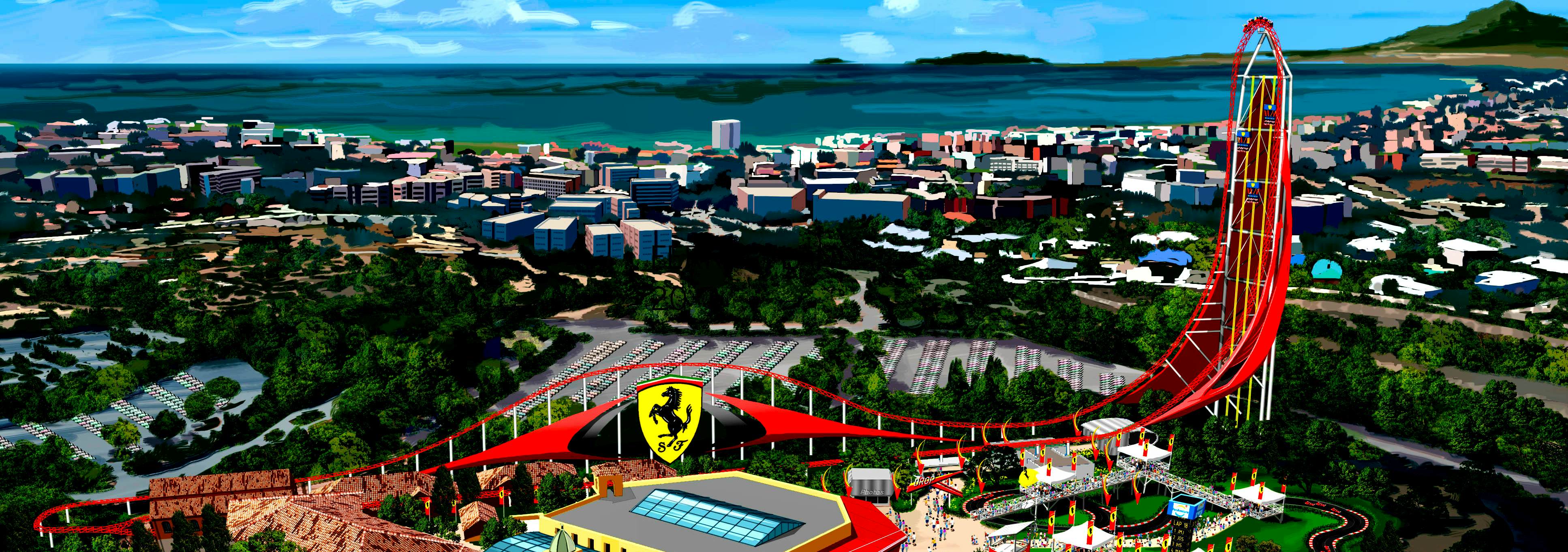 Skip the Line: PortAventura Park & Caribe Aquatic Park, & Ferrari Land Ticket