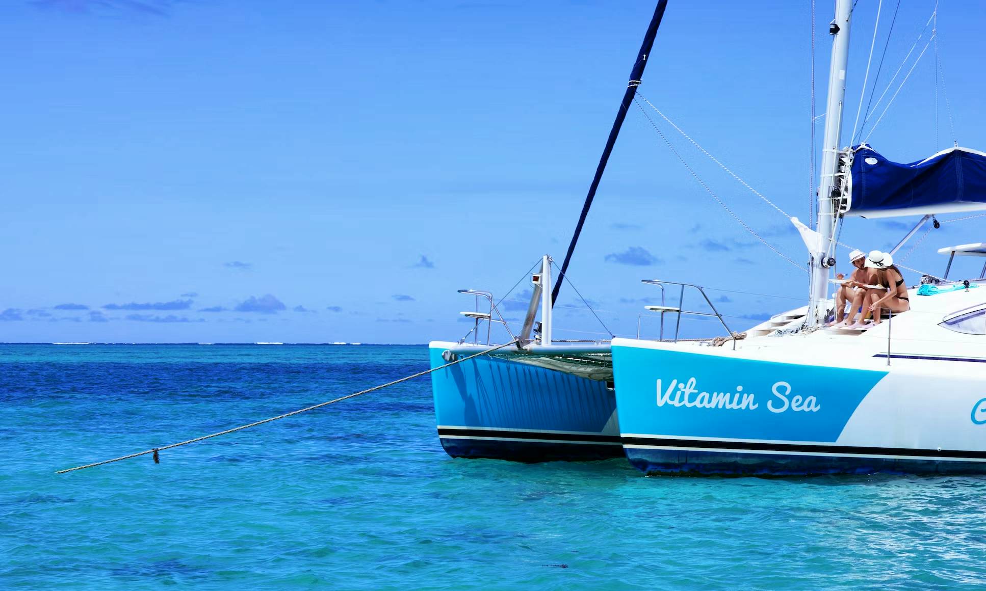 Catamaran Trip With Picnic Ile Aux Cerfs With Private Transfers