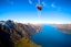  Sky-diving over Lake Taupo